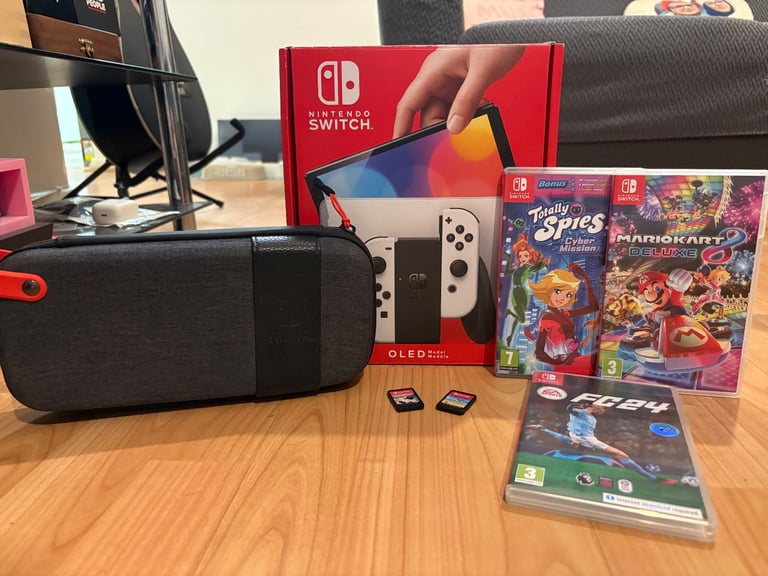 Nintendo Switch Oled+Games