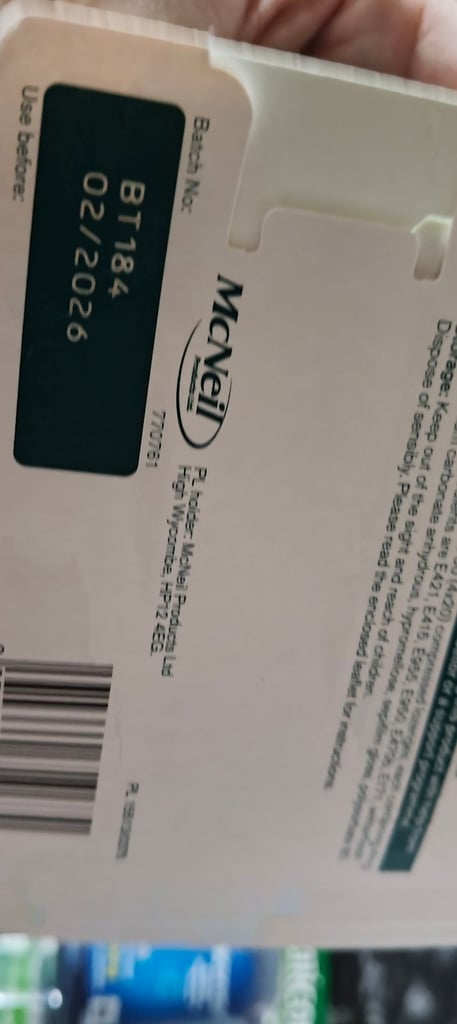 image for 5 packs of 4 nicorette 4mg new sealed