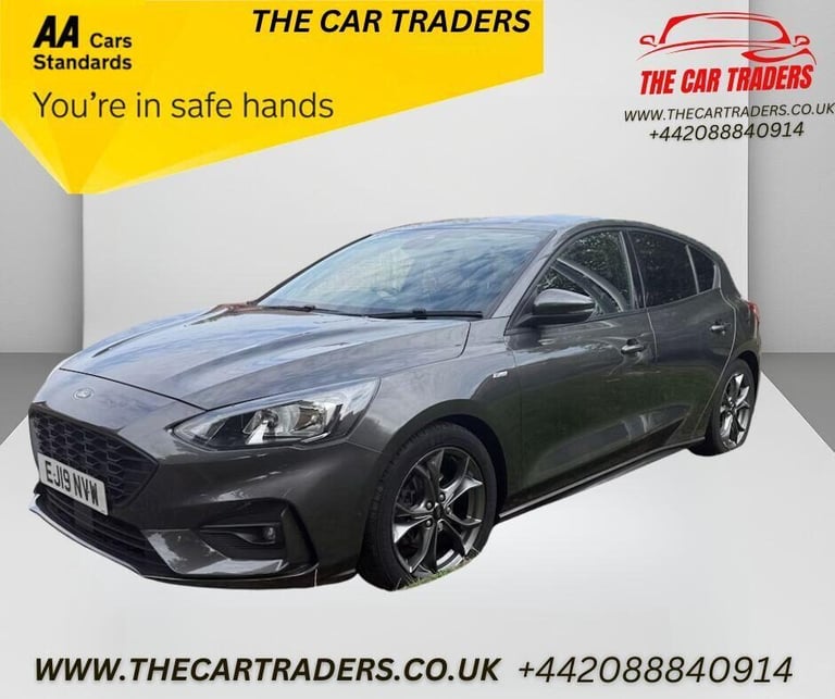 2019 Ford Focus 1.0 EcoBoost 125 ST-Line 5dr Auto HATCHBACK PETROL Automatic