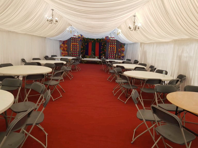 Marquees, wedding lights, wedding stages, chiavari chairs for hire 