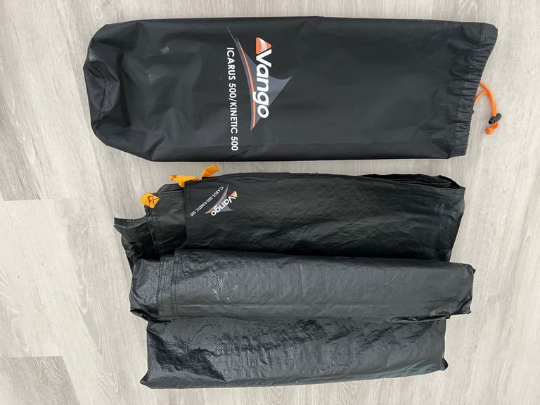 Vango Icarus 500 5-person tent with front canopy.  Excellent condition.
