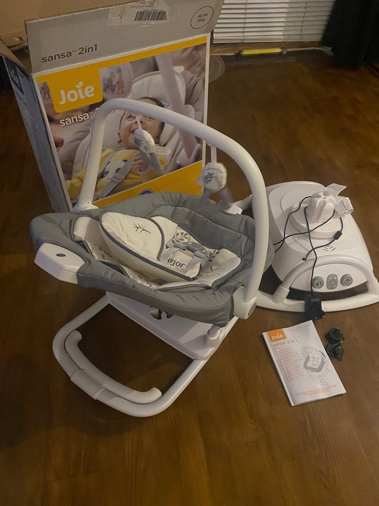 Joie Sansa 2 in 1 electric swing Rocker bouncer 