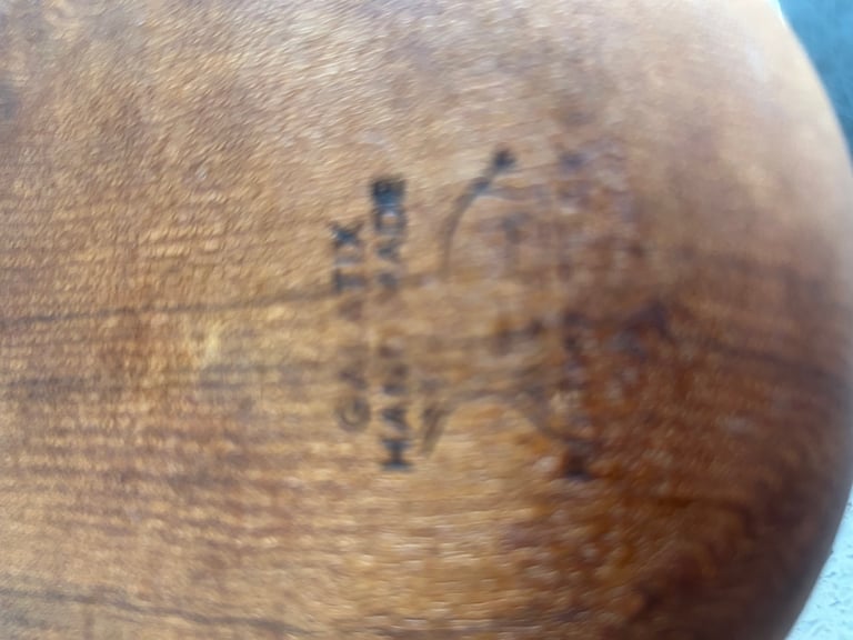 13 Vintage Handcrafted Teak Serving Bowls