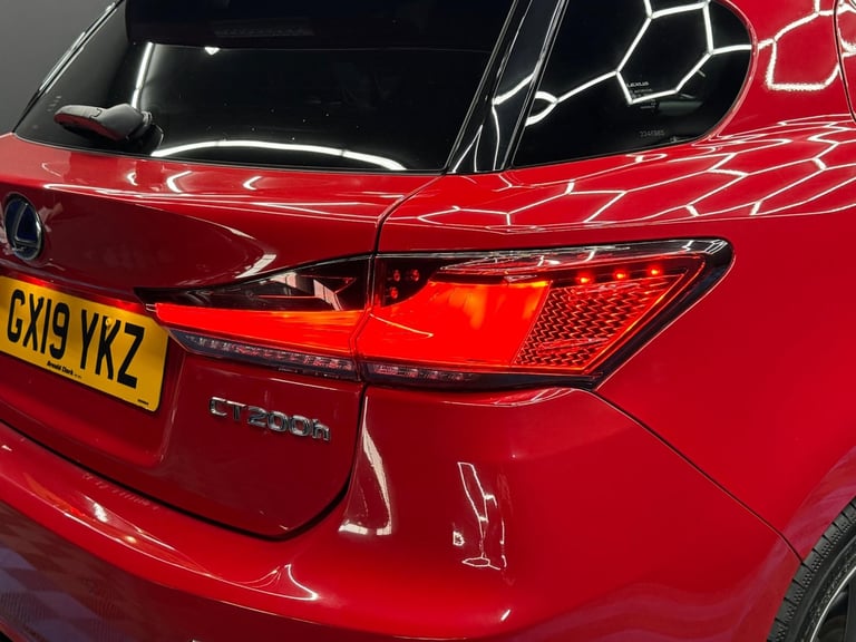 2019 Lexus CT 1.8 200h F Sport E-CVT Euro 6 (s/s) 5dr HATCHBACK Petrol/Electric Hybrid Automatic