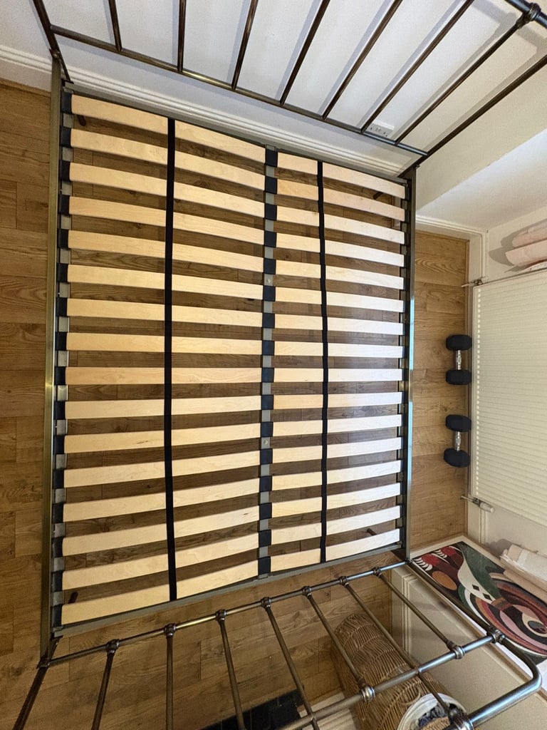 UK kingsize bed frame from MADE