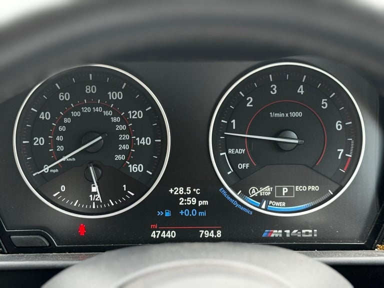 2017 BMW 1 Series 3.0 M140i Auto Euro 6 (s/s) 3dr HATCHBACK Petrol Automatic