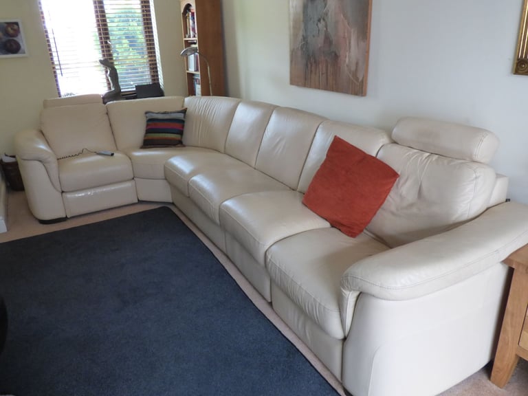 image for 7-seater leather sofa