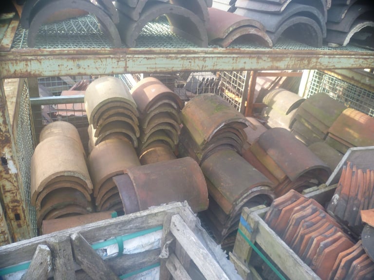 Reclaimed Roof Ridge tiles LARGE SELECTION 