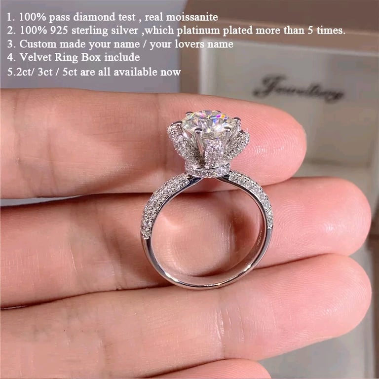 Used moissanite rings on sale