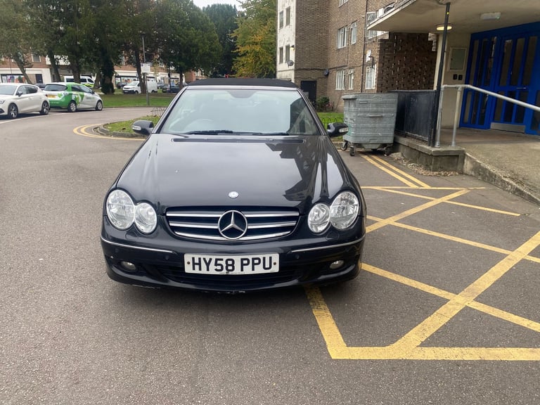 Mercedes-Benz, CLK, Convertible, 2008, Semi-Auto, 1796 (cc), 2 doors