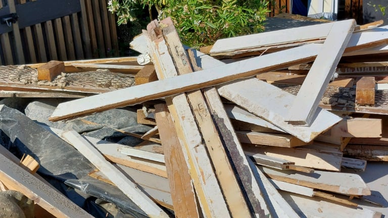 Timber from demolition for free