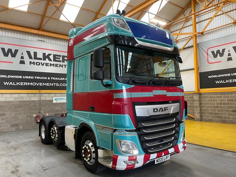 image for DAF XF106 530 SUPERSPACE *EURO 6* 6X2 TRACTOR UNIT – 2020 – WD20 LHT