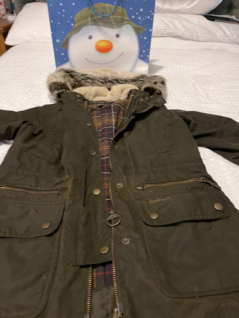 image for Barbour coat uk size 8