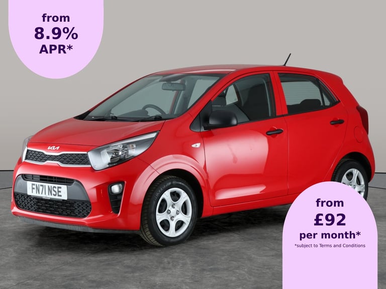 image for 2021 Kia Picanto 1.0 DPi 1 Hatchback 5dr Petrol Manual Euro 6 (s/s) (66 bhp) - DAYTIME RUNNI Hatc...