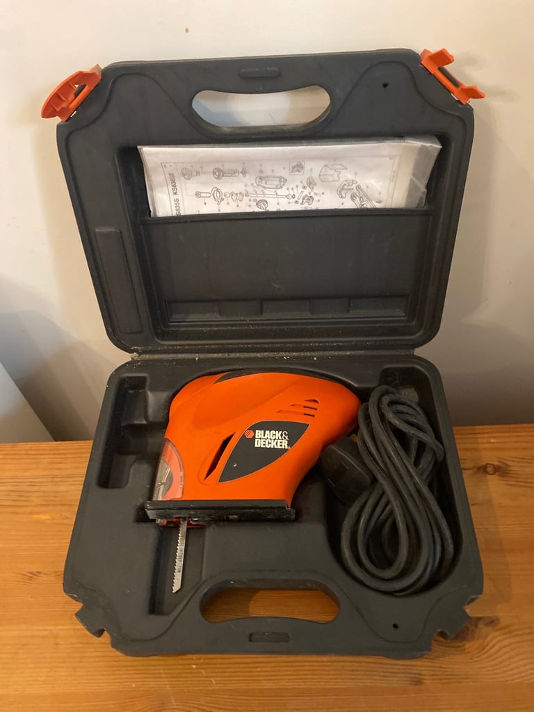 Black & Decker jigsaw with case