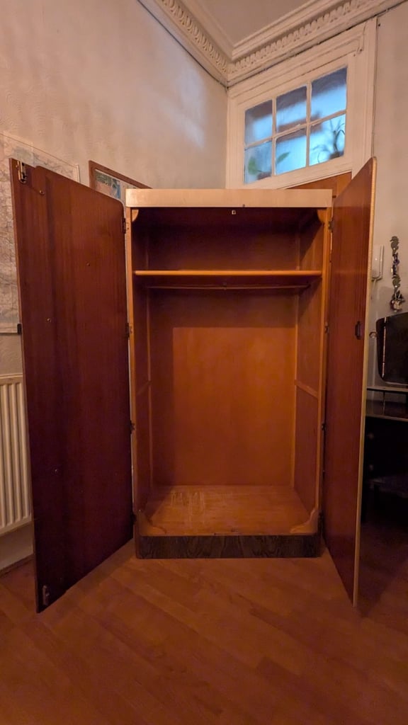 Mid-Century Wardrobe and Vanity Set