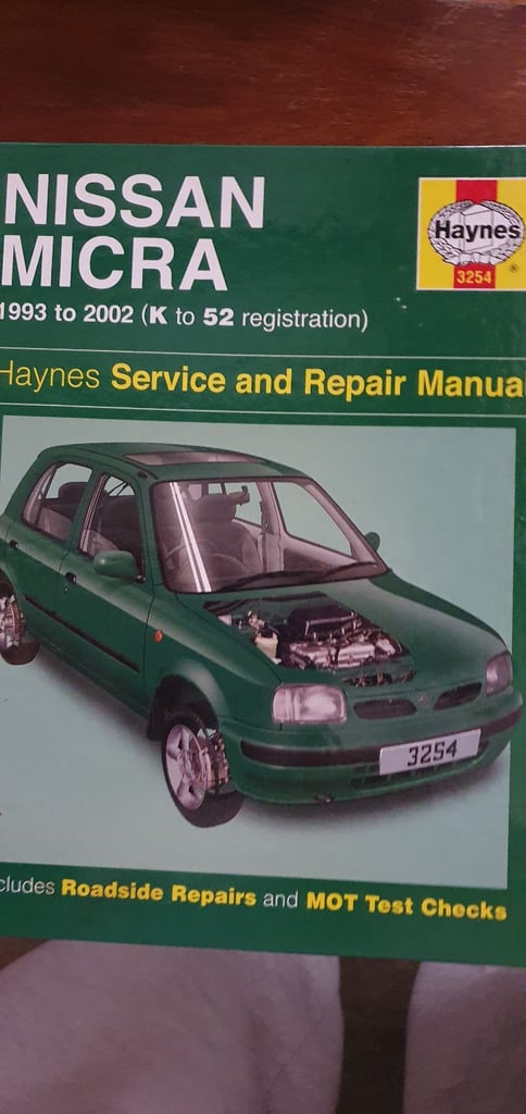Haynes Nissan Micra repair manual