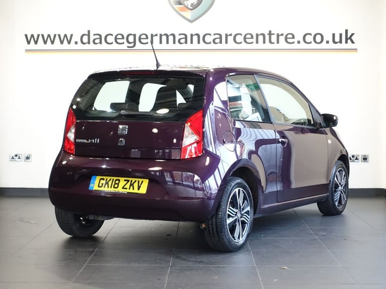2018 SEAT Mii 1.0 12v Mii by Cosmopolitan Hatchback 3dr Petrol Manual Euro 6 (75 ps) Hatchback Pe...