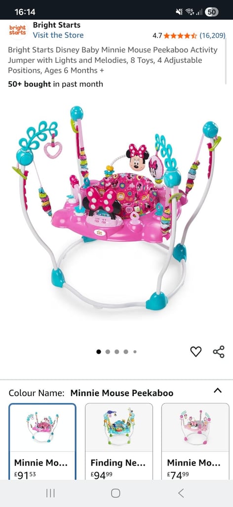 image for Minnie mouse bouncer