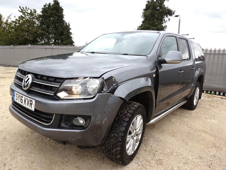 2016 16 REG VOLKSWAGEN AMAROK HIGHLINE 4MOTION AUTO PICK UP DAMAGED SALVAGE