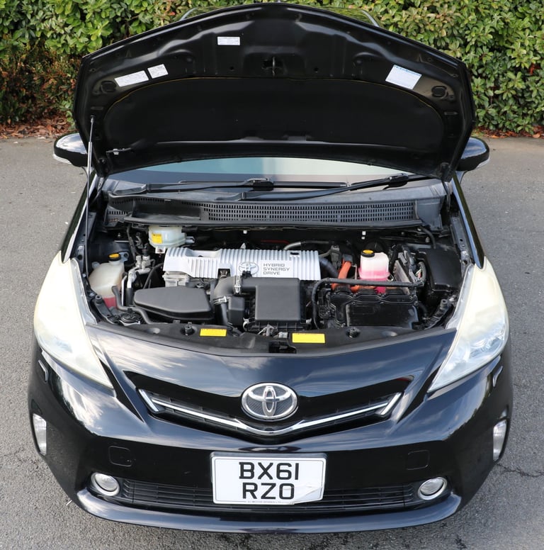 2012 Toyota PRIUS+ PLUS 1790cc Hybrid, 7 Seater, Black, 74k Mileage, BIRMINGHAM