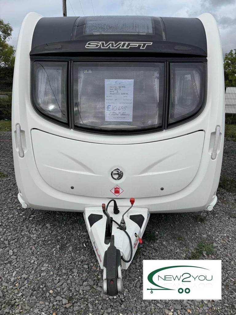 2013 Swift Conqueror 480 2 Berth Caravan - STOCK NO S083