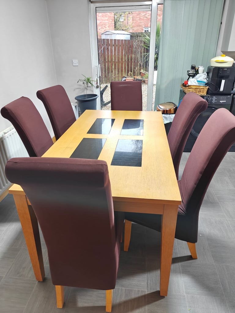 image for Dinning table with 6 chairs 