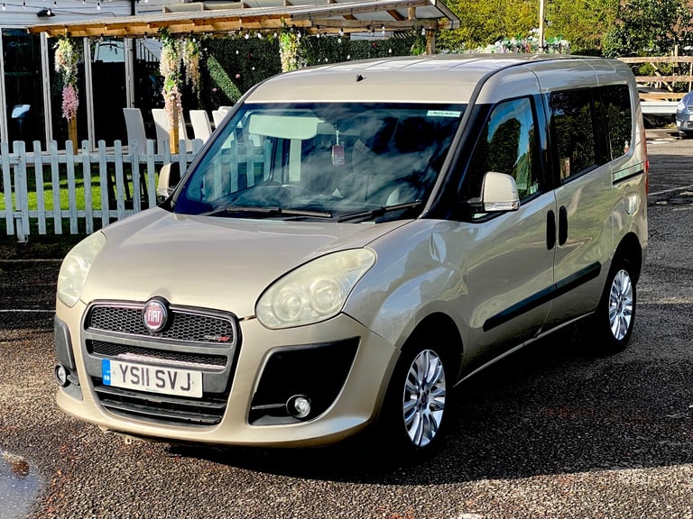 image for 2011 FIAT DOBLO DIESEL LOW MILES AUTO ELEGANZA MULTIJET FACELIFT NEW SHAPE AUTOMATIC NEW GEARBOX 