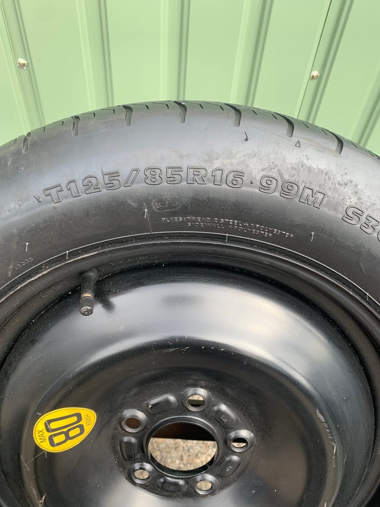 16”Vauxhall combo emergency spare