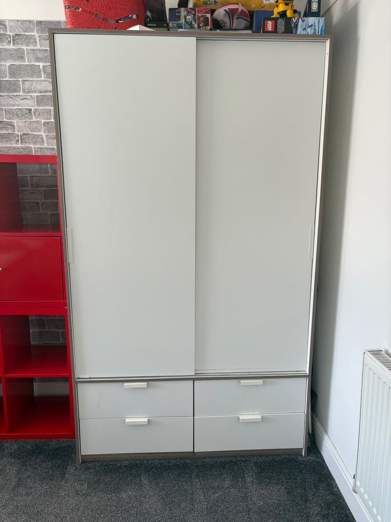 Ikea white wardrobe
