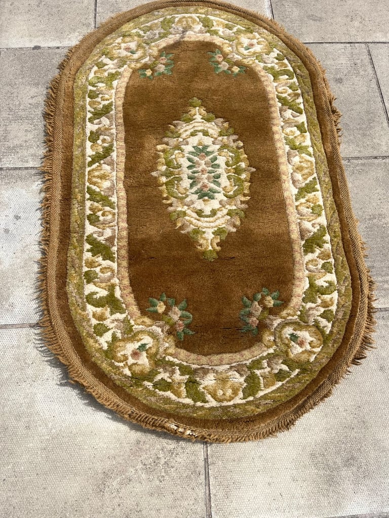 Vintage Rug , vintage colours.  Size - 140cm x 85cm