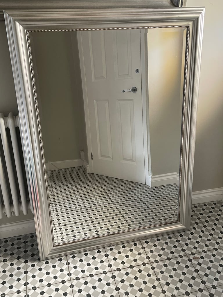 image for Silver Ikea Levanger mirror
