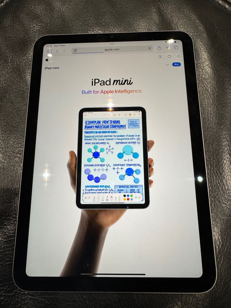 LATEST IPAD MINI PRO A17 256GB WIFI MODEL