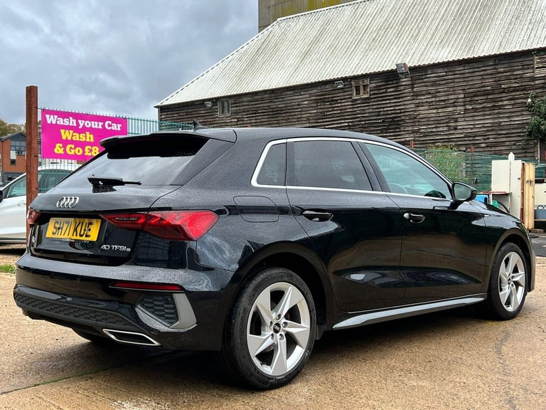 2021 Audi A3 1.4 TFSIe 40 S line Sportback S Tronic Euro 6 (s/s) 5dr 13kWh HATCHBACK Petrol/Elect...