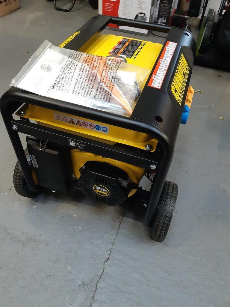 Champion CPG6500E2 5500W Frame Type Petrol Generator, Drumaness, Ballynahinch