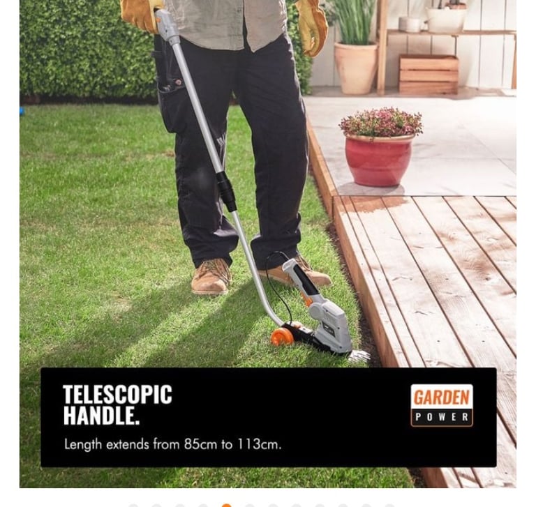 2 in 1 hedge and grass trimmer 