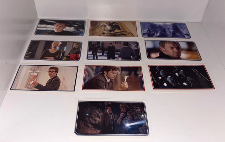 58 Doctor Who Stickers 