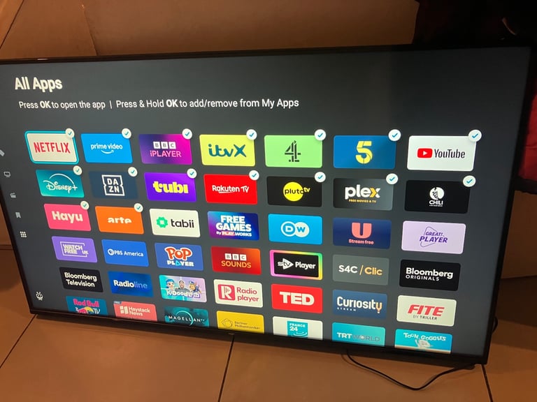 image for 55” LED 4K SMART TV 