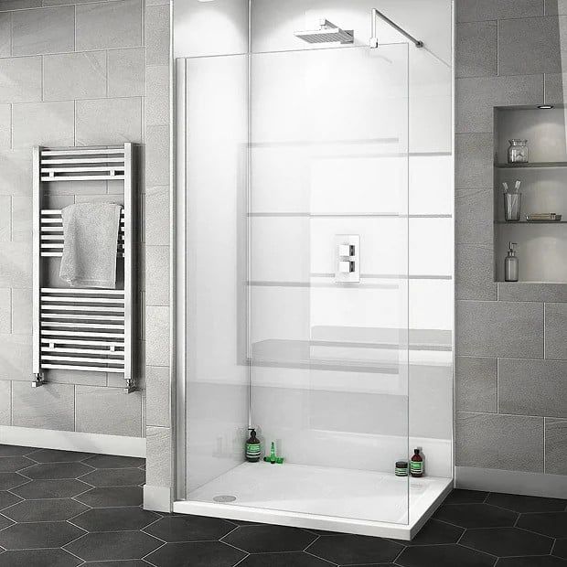 White Gloss 1200mm x 2400mm x 10mm Shower Wall Panels | in Writtle ...