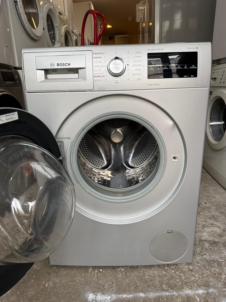 Bosch Grey 8kg Washer Dryer With Free Delivery N Warranty 