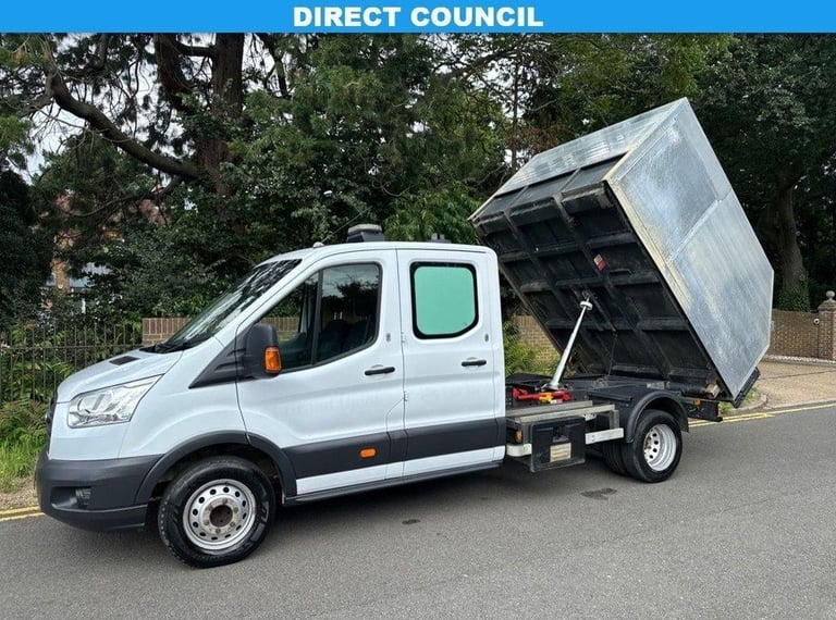 image for 2016 66 FORD TRANSIT 2.2 470 DRW 129 BHP 4.7T CREW CAB TREE SURGERY HIGH SIDE TI