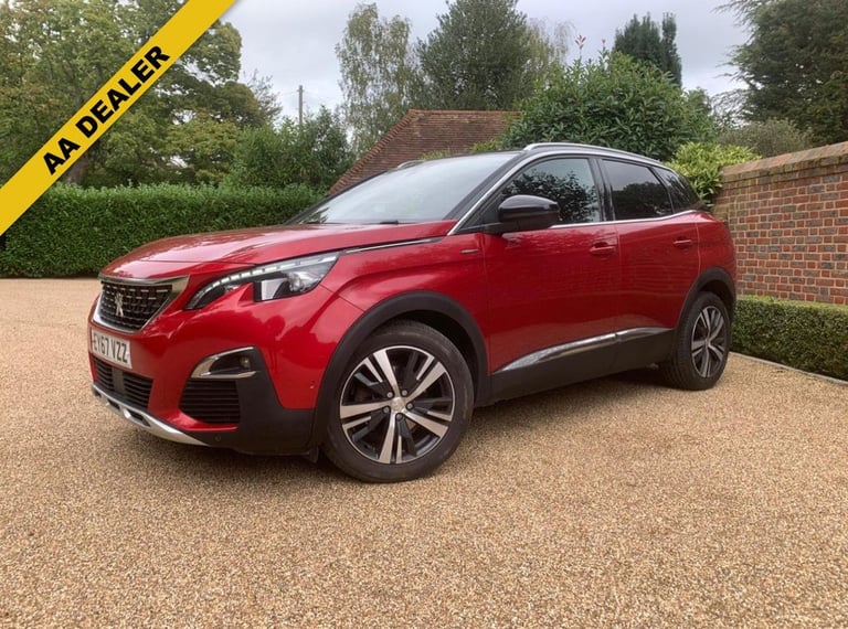 2017 Peugeot 3008 1.6 BlueHDi GT Line SUV 5dr Diesel Manual Euro 6 (s/s) (120 ps) HATCHBACK Diese...