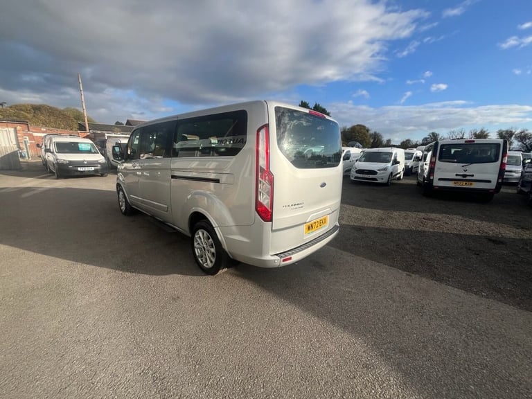 2022 Ford Tourneo Custom 2.0 EcoBlue 130ps L/R 8 Seater Titanium Auto MPV DIESEL Automatic