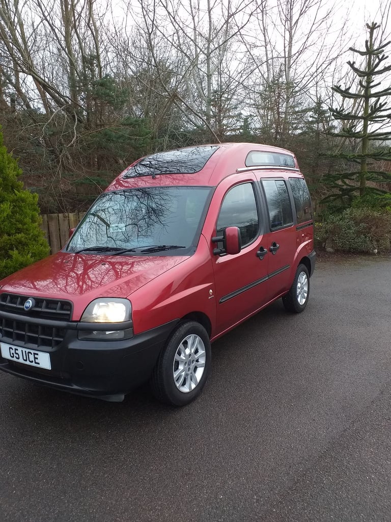 Campervan Fiat, DOBLO, 2005, Manual, 1910 (cc)