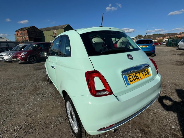 2017 Fiat 500 1.2 Lounge 3dr HATCHBACK PETROL Manual
