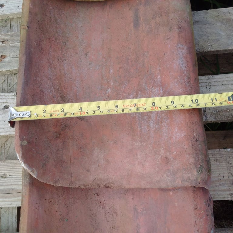 1100+ Reclaimed, handmade antique red clay 'Dutch' Pantiles