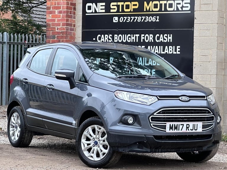 2017 Ford Ecosport 1.0T EcoBoost Zetec 2WD Euro 6 (s/s) 5dr HATCHBACK Petrol Manual