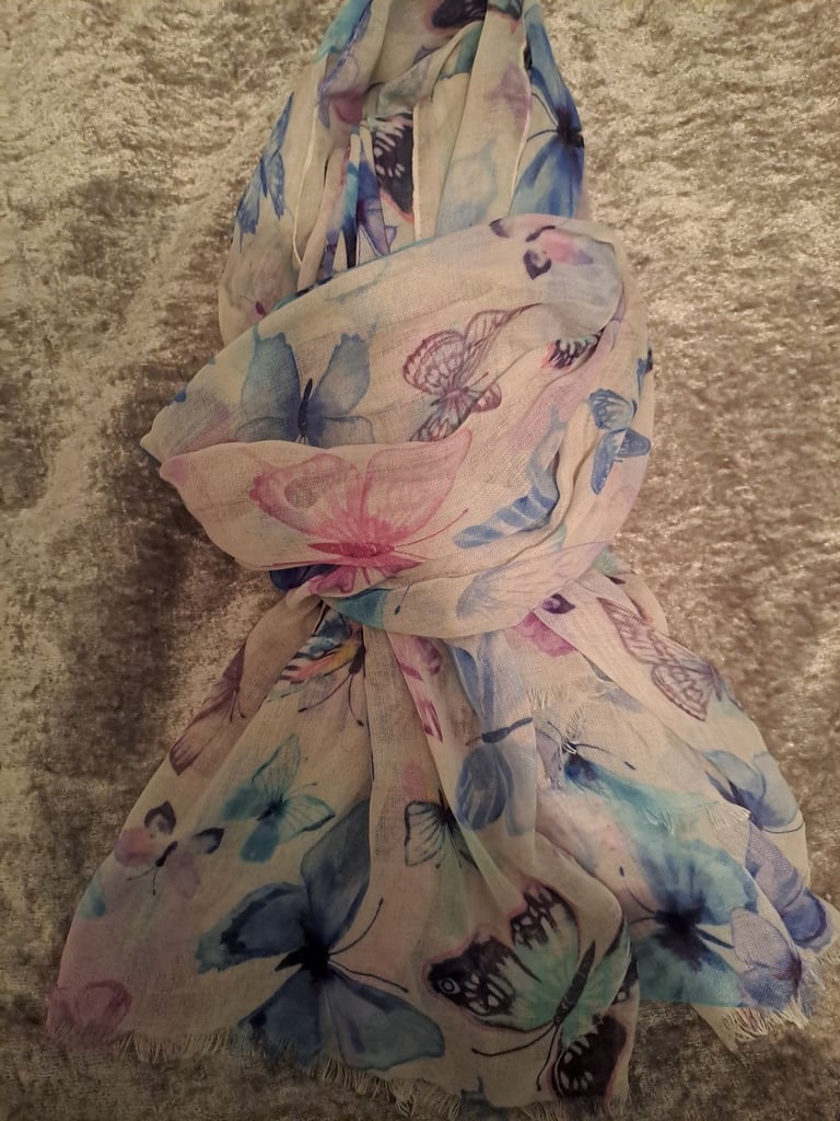 image for Butterfly scarf