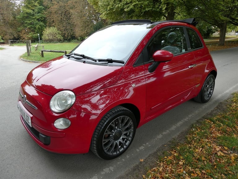 2010 Fiat 500C 1.2 Pop Convertible 2dr Petrol Manual Euro 5 (69 bhp) Convertible Petrol Manual