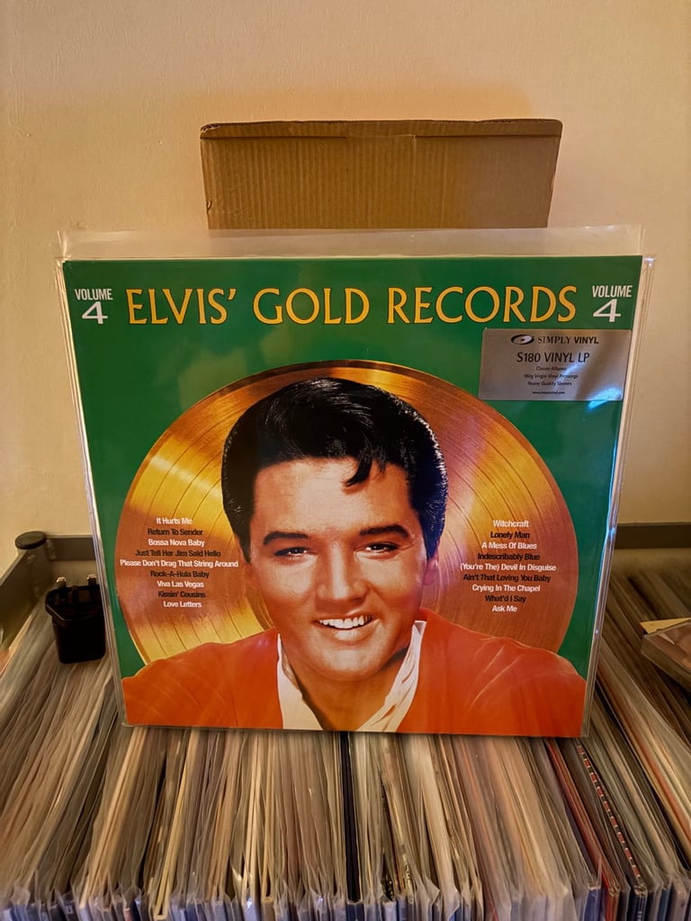 elvis presley golden records vol 4 lp simply vinyl reissue 